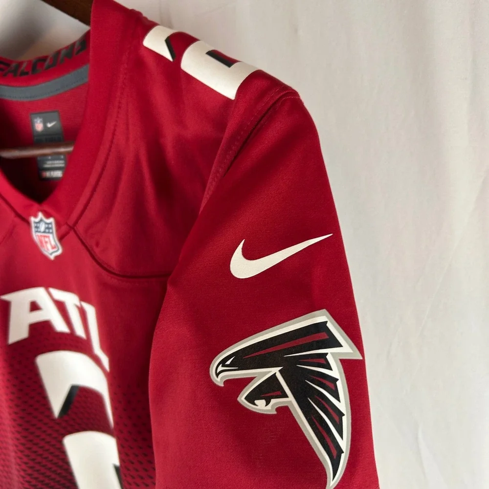 Nike Atlanta Falcons Jersey Women L Red‎ Black Matt Ryan 2 Gradient NFL On Field